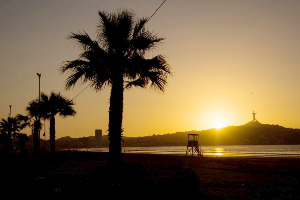 atardecer la serena