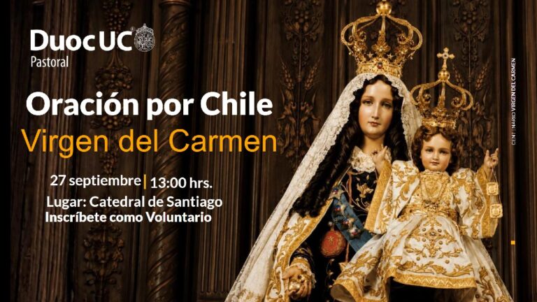 Voluntarios de Pastoral Duoc UC para la Oración por Chile