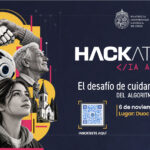 Estudiantes participando en la Hackathon IA Aplicada organizada por la Pastoral Duoc UC y la UC.